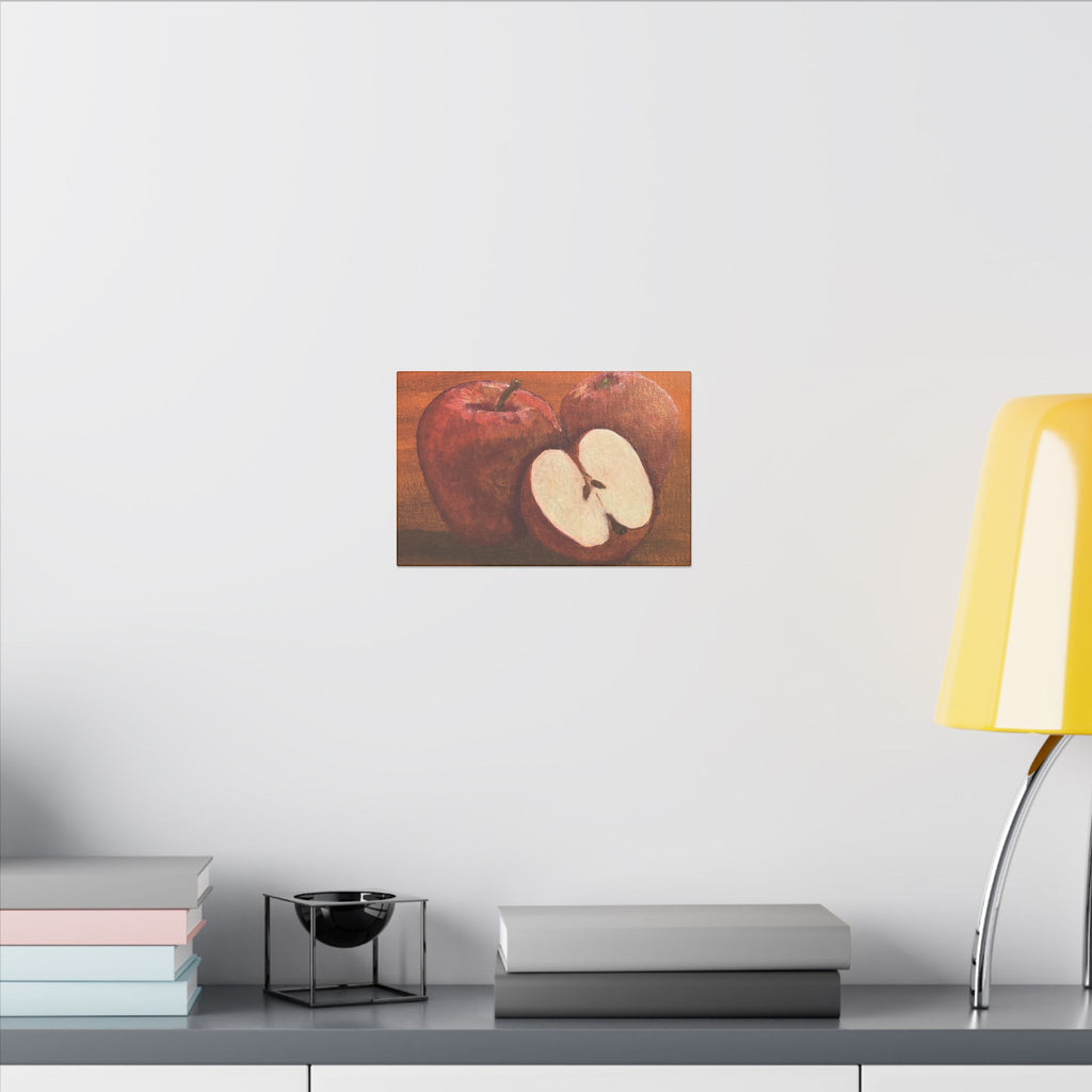 Red Apple Still Life Canvas