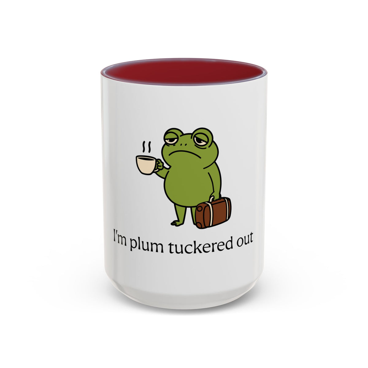 Plum Tuckered Out Coffee Mug