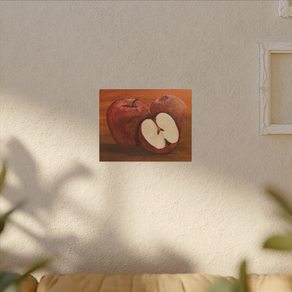 Red Apple Still Life Canvas
