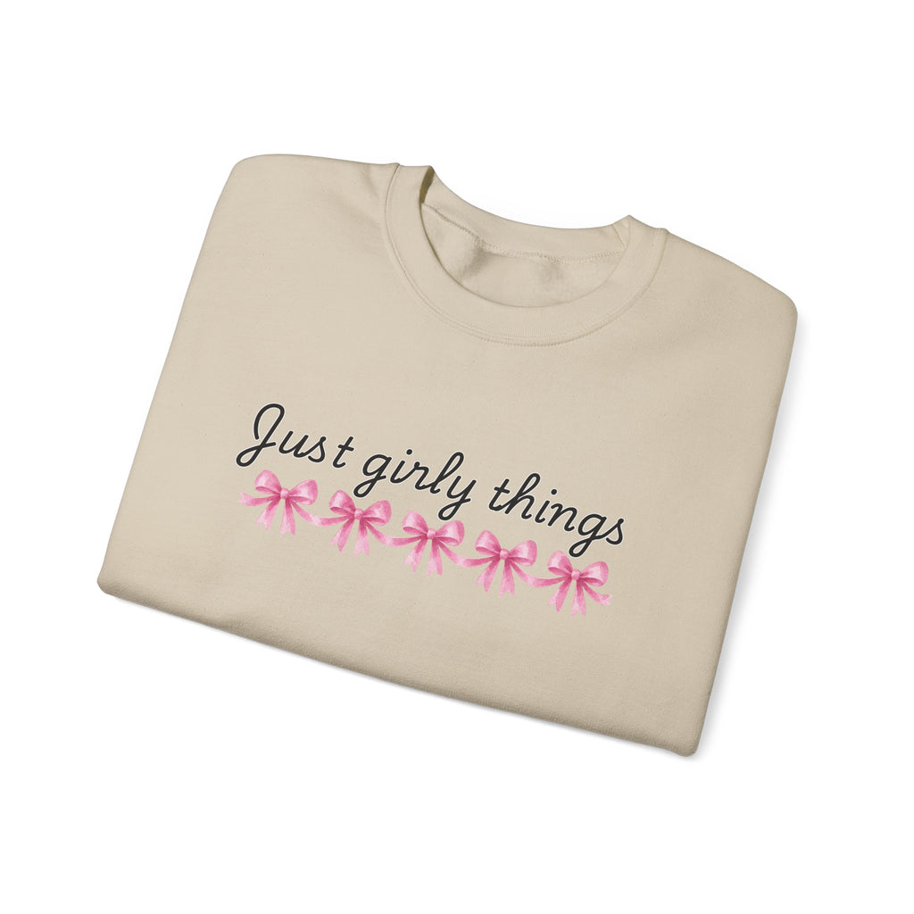 Just Girly Things Sweatshirt