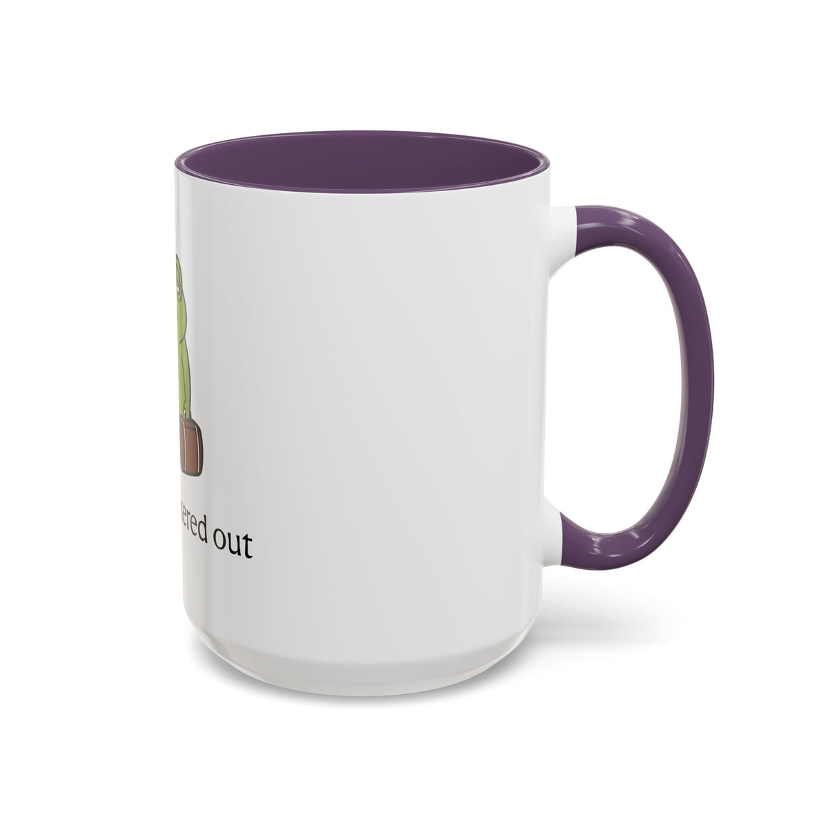 Plum Tuckered Out Coffee Mug