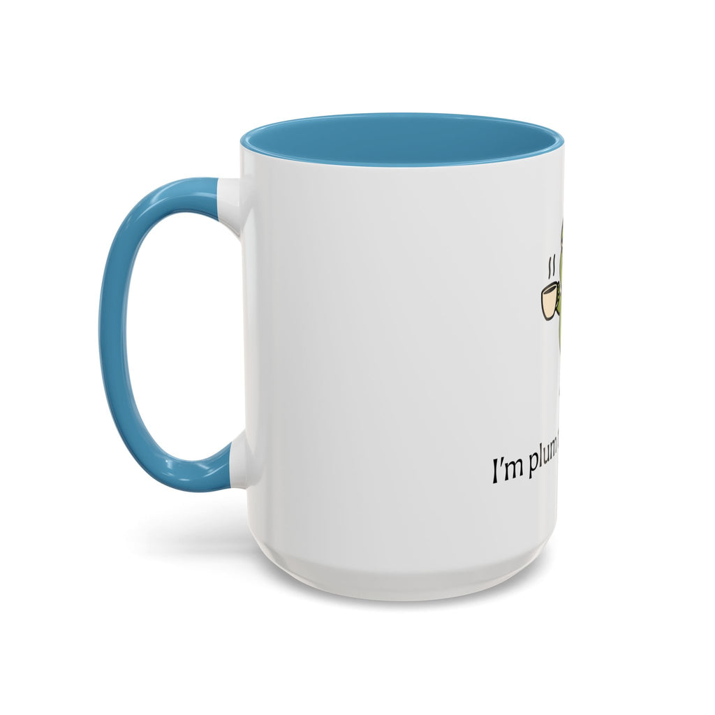 Plum Tuckered Out Coffee Mug