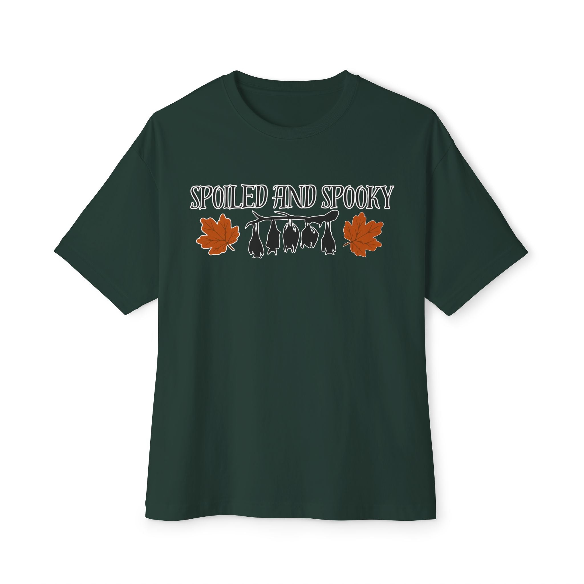 Spooky and Spoiled Oversized Boxy Tee