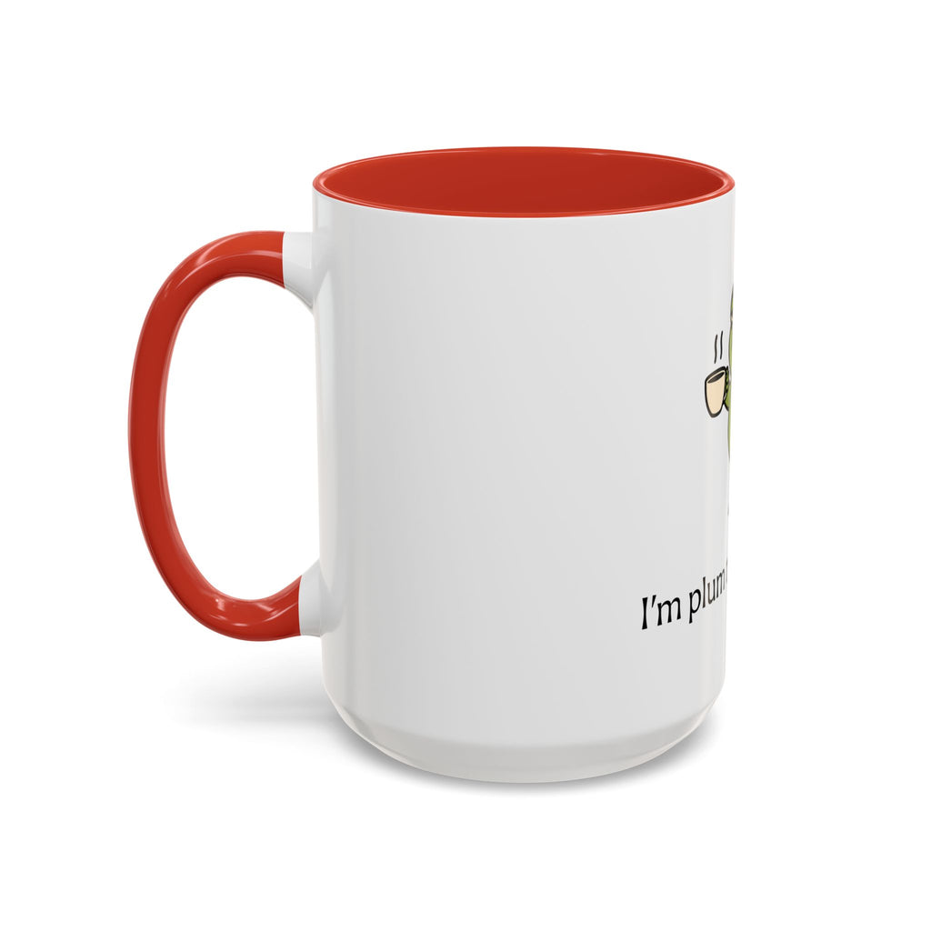 Plum Tuckered Out Coffee Mug