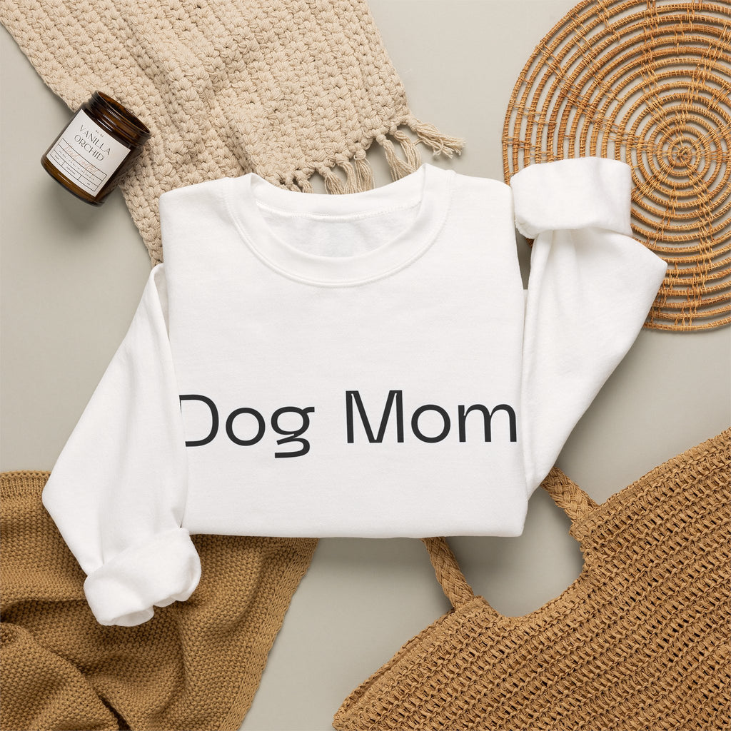 Fall Dog Mom Crewneck Sweatshirt