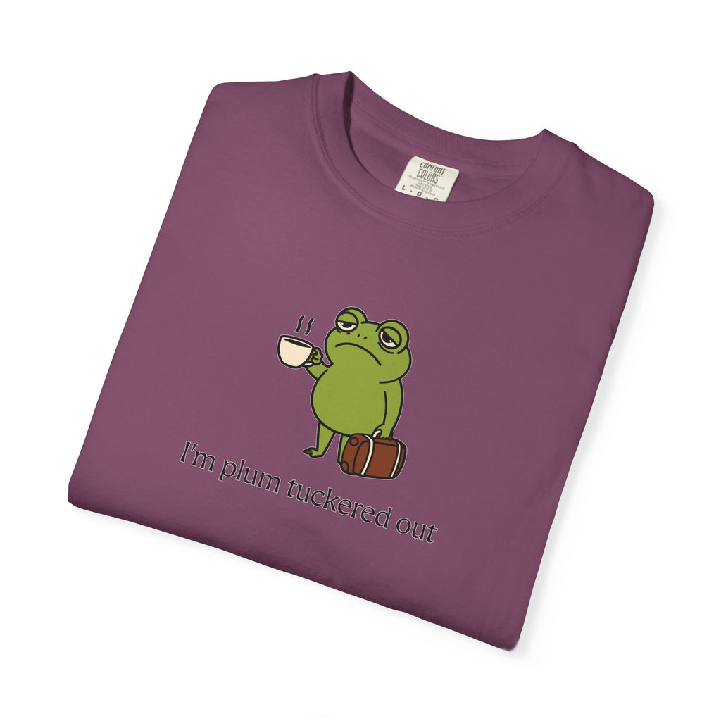 Plum Tuckered Out T-shirt