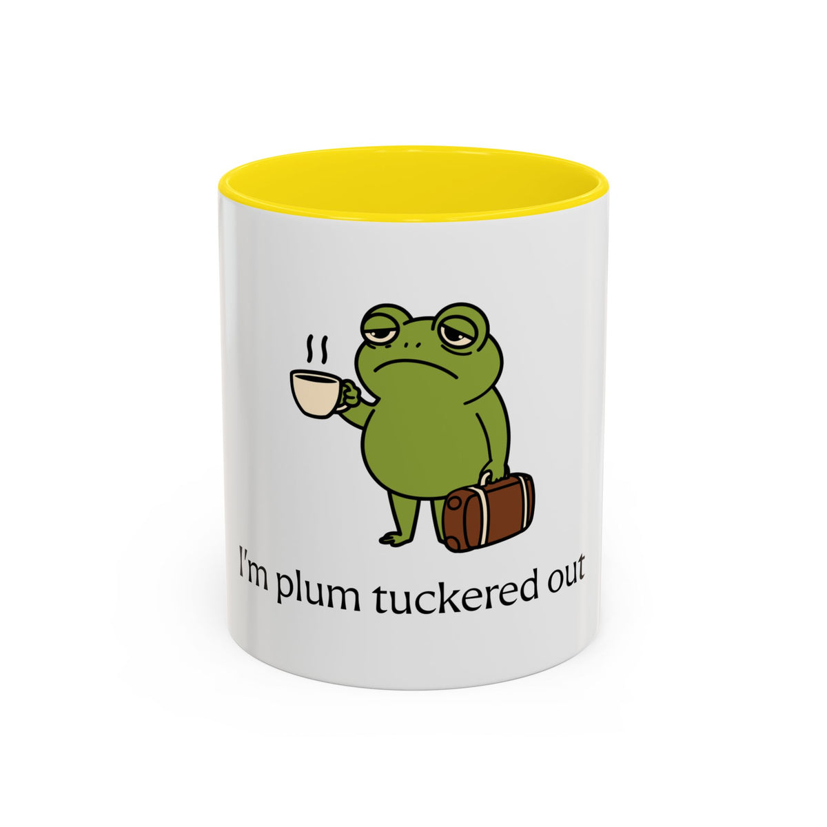 Plum Tuckered Out Coffee Mug