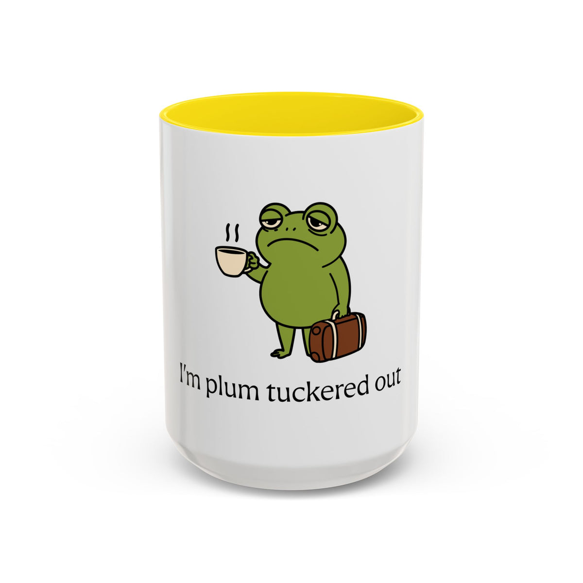 Plum Tuckered Out Coffee Mug