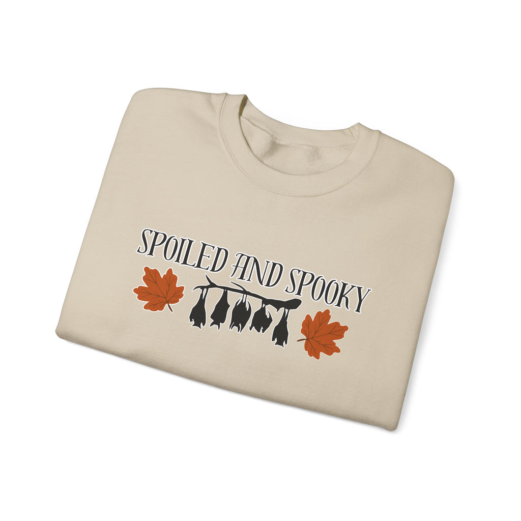 Spoiled and Spooky Crewneck Sweatshirt