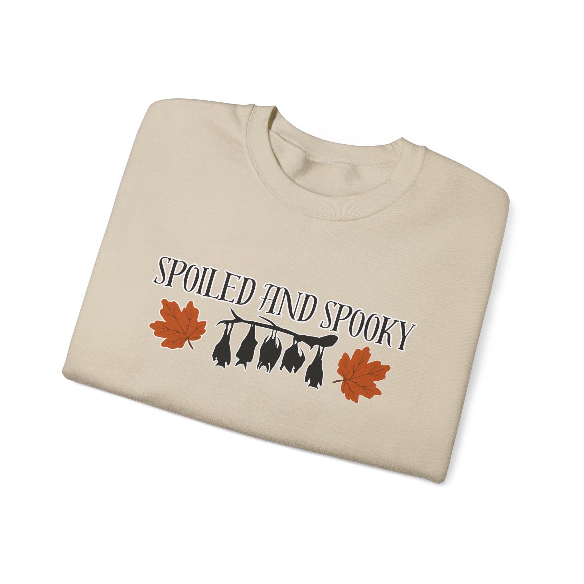 Spoiled and Spooky Crewneck Sweatshirt