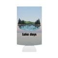 Lake Days Tall Can Cooler
