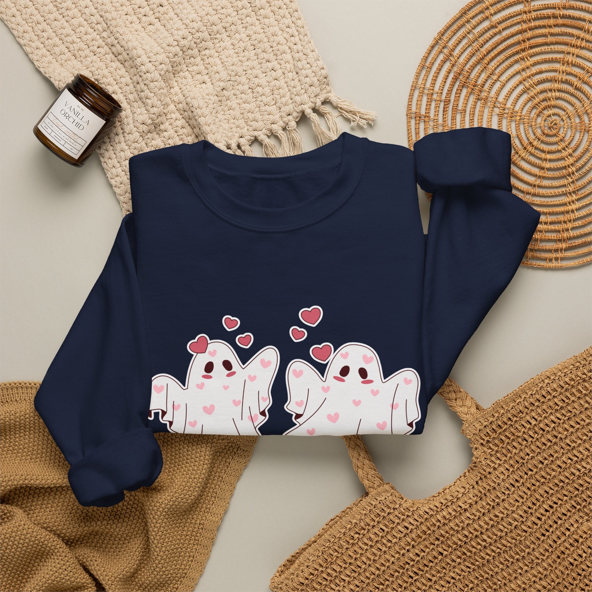 Ghosts in love Crewneck Sweatshirt