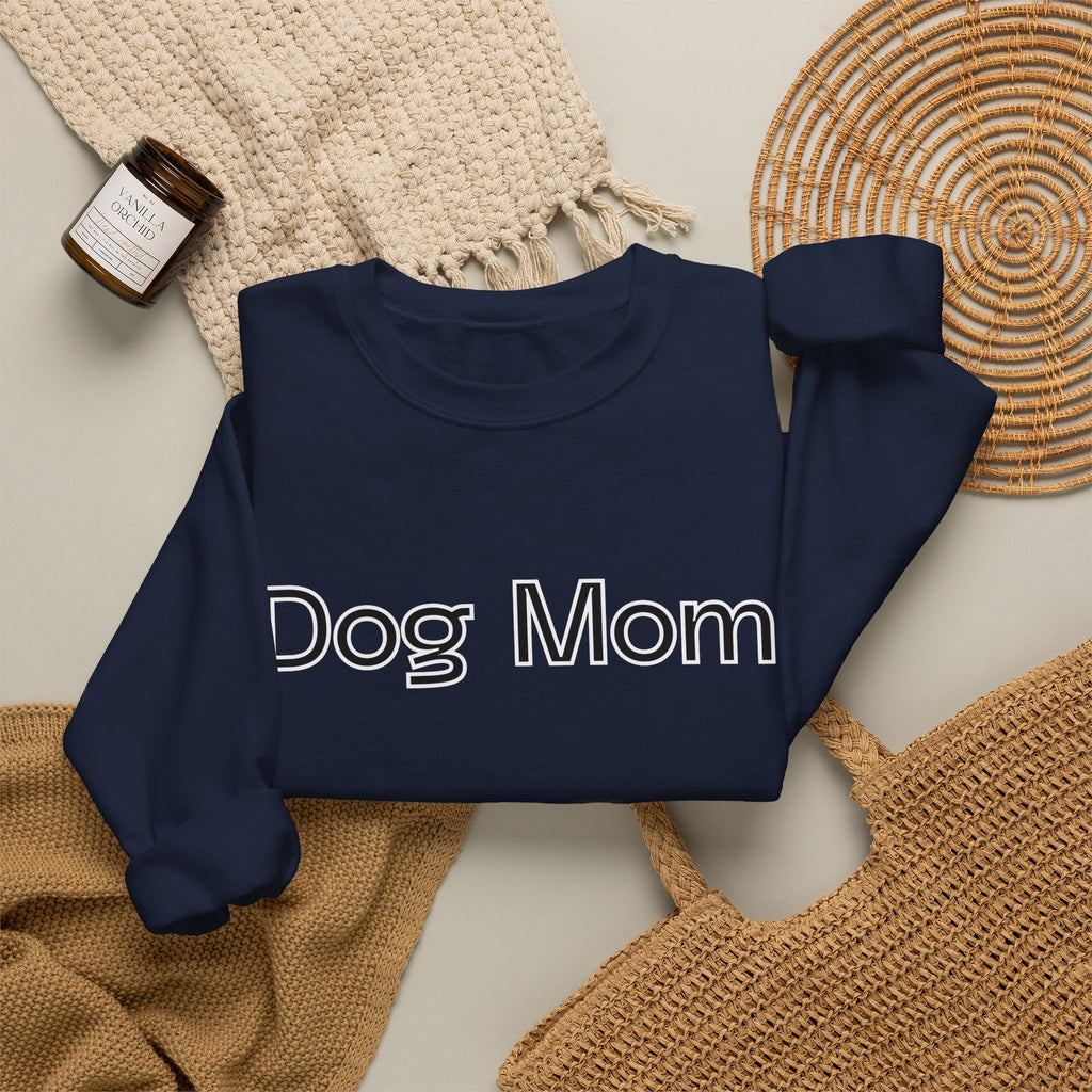 Fall Dog Mom Crewneck Sweatshirt