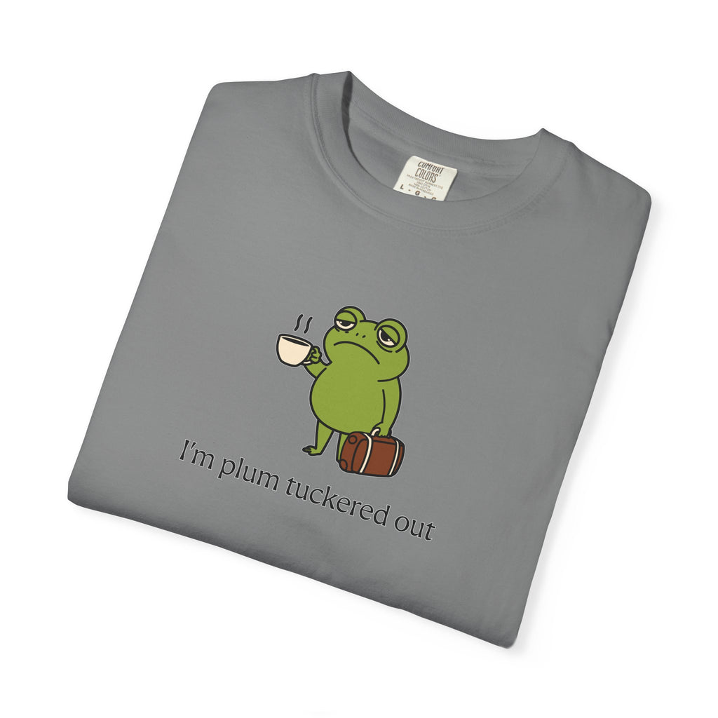 Plum Tuckered Out T-shirt