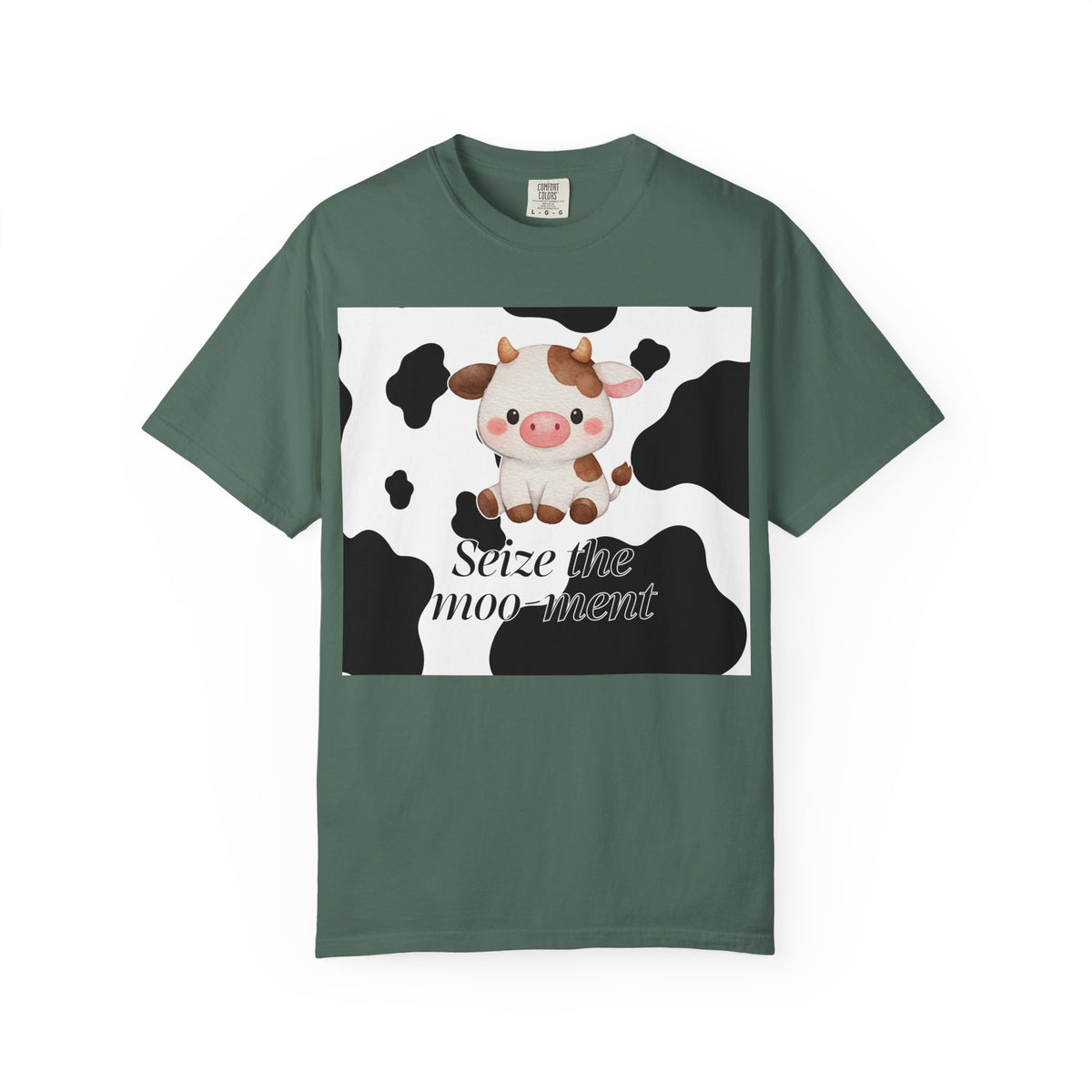 Seize the Moo-Ment T-shirt
