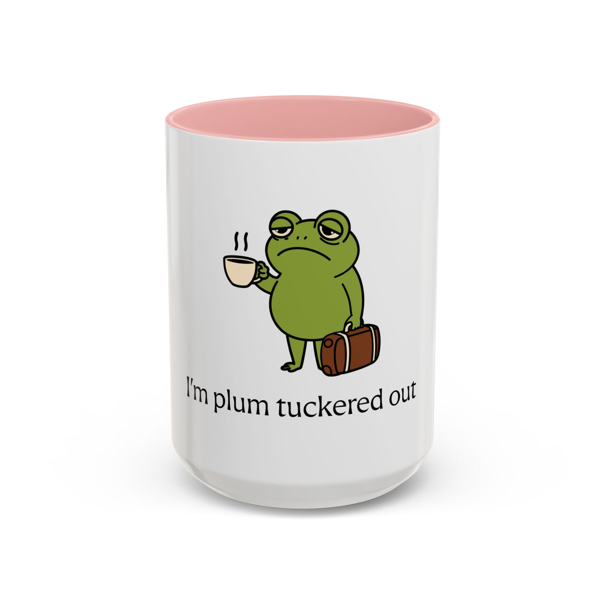 Plum Tuckered Out Coffee Mug