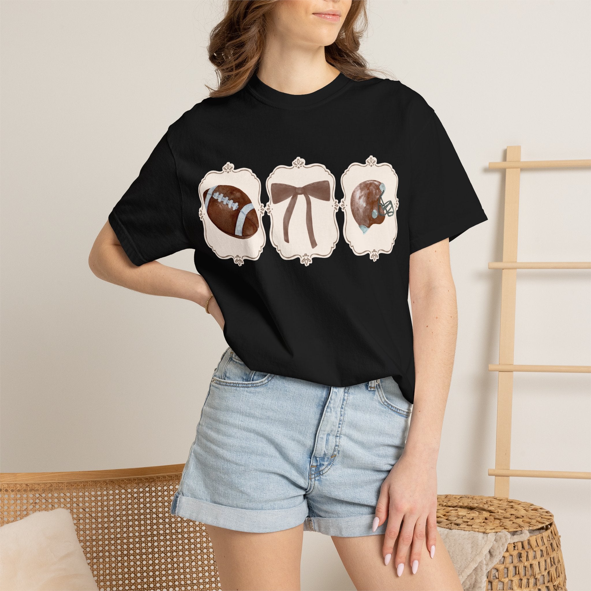 Cutsie Football T-shirt