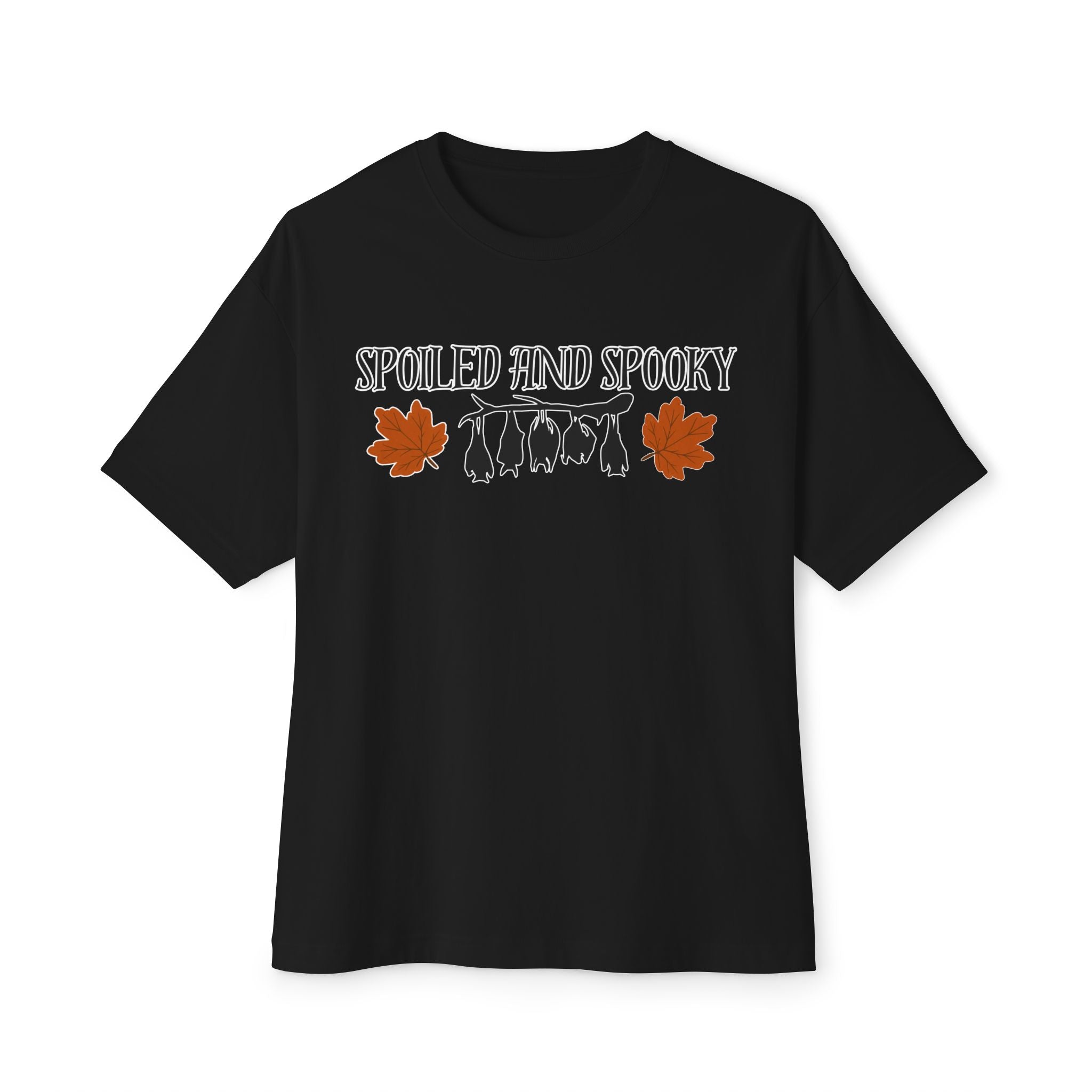 Spooky and Spoiled Oversized Boxy Tee