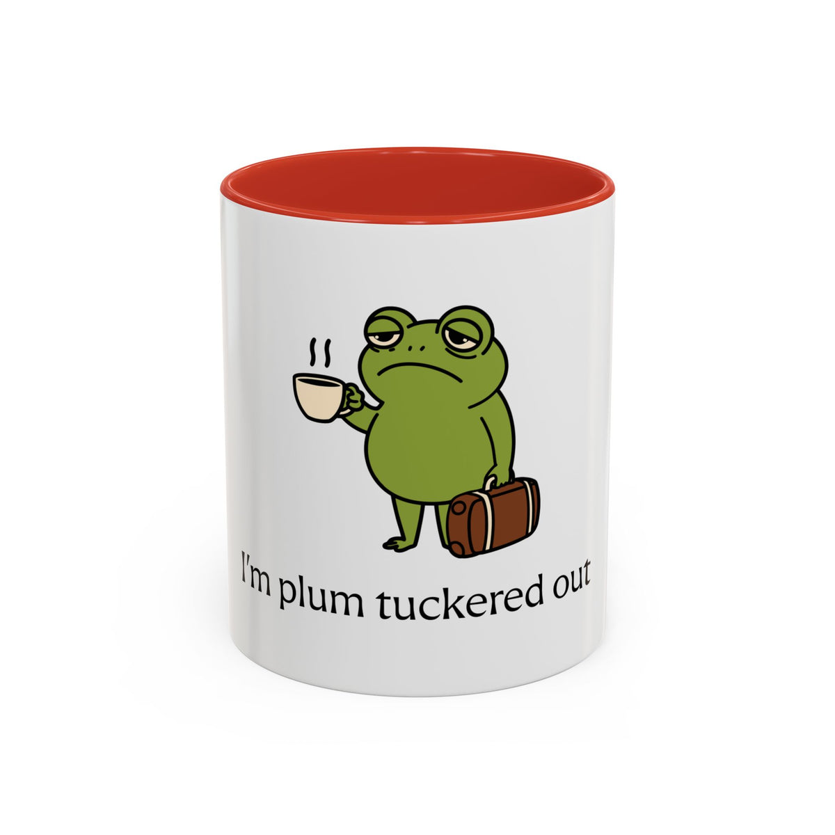 Plum Tuckered Out Coffee Mug