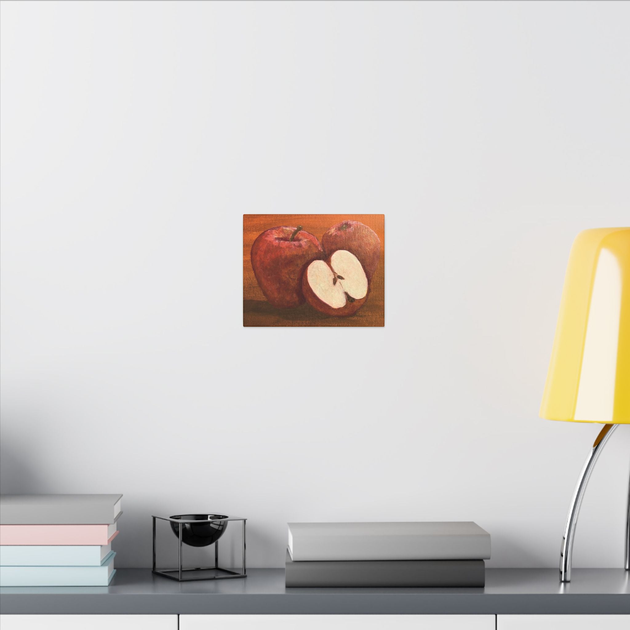 Red Apple Still Life Canvas