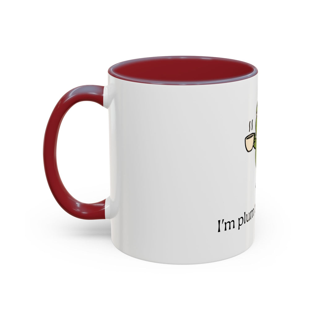 Plum Tuckered Out Coffee Mug
