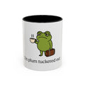 Plum Tuckered Out Coffee Mug