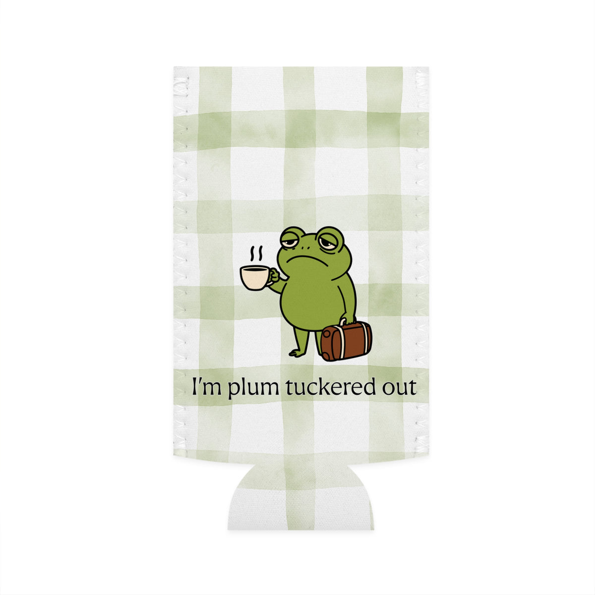 Plum Tuckered Out Tall Can Cooler