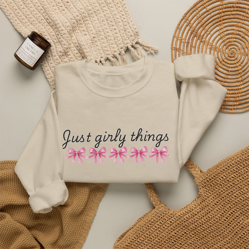 Just Girly Things Sweatshirt