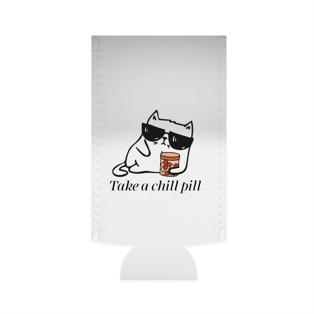 Chill Pill Tall Can Cooler