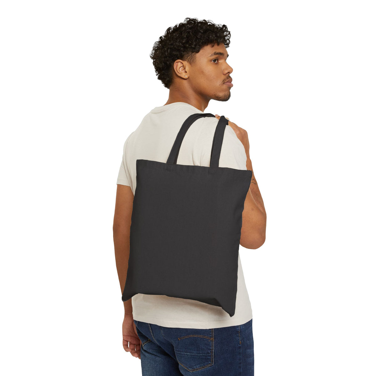 Plum Tuckered Out Canvas Tote Bag