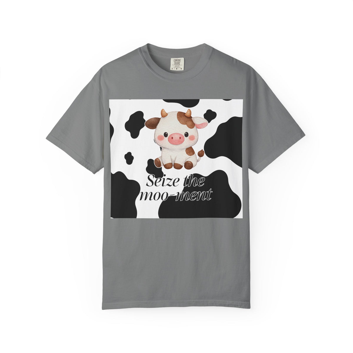 Seize the Moo-Ment T-shirt