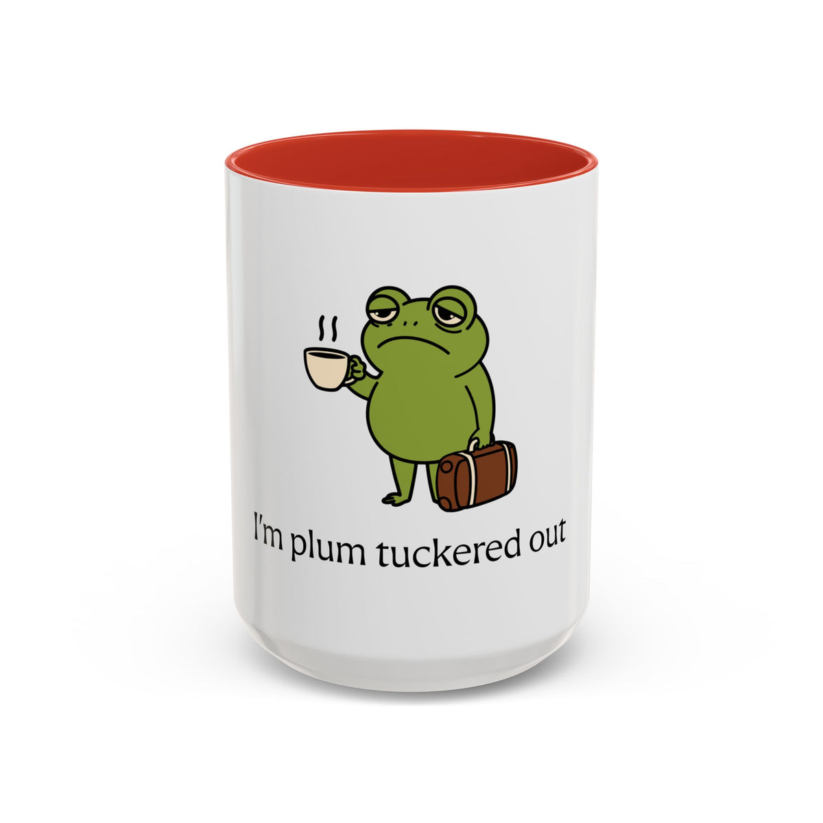 Plum Tuckered Out Coffee Mug