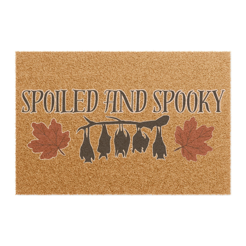 Spoiled and Spooky Doormat
