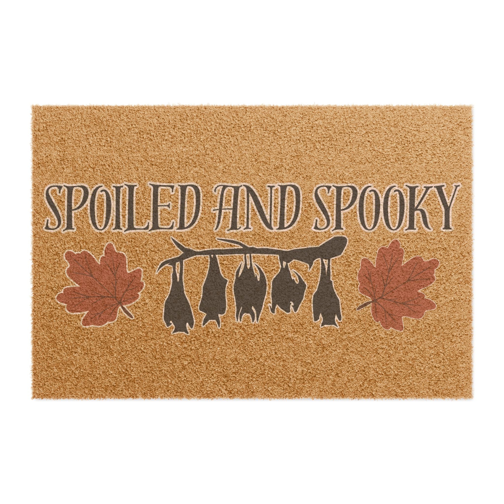Spoiled and Spooky Doormat