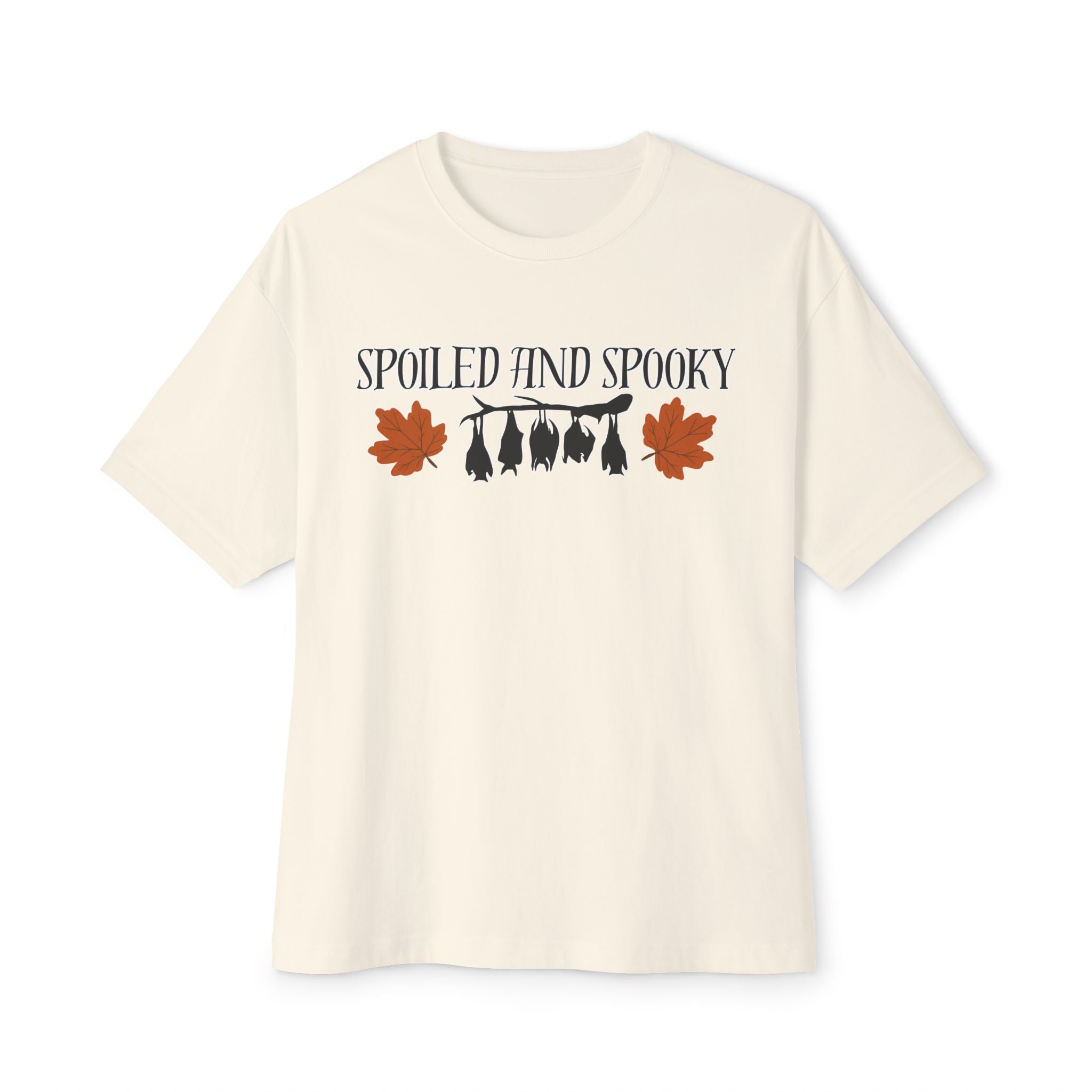 Spooky and Spoiled Oversized Boxy Tee