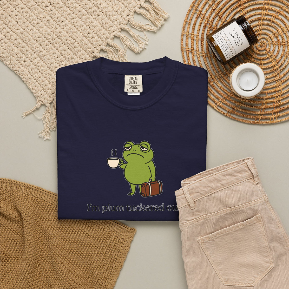 Plum Tuckered Out T-shirt