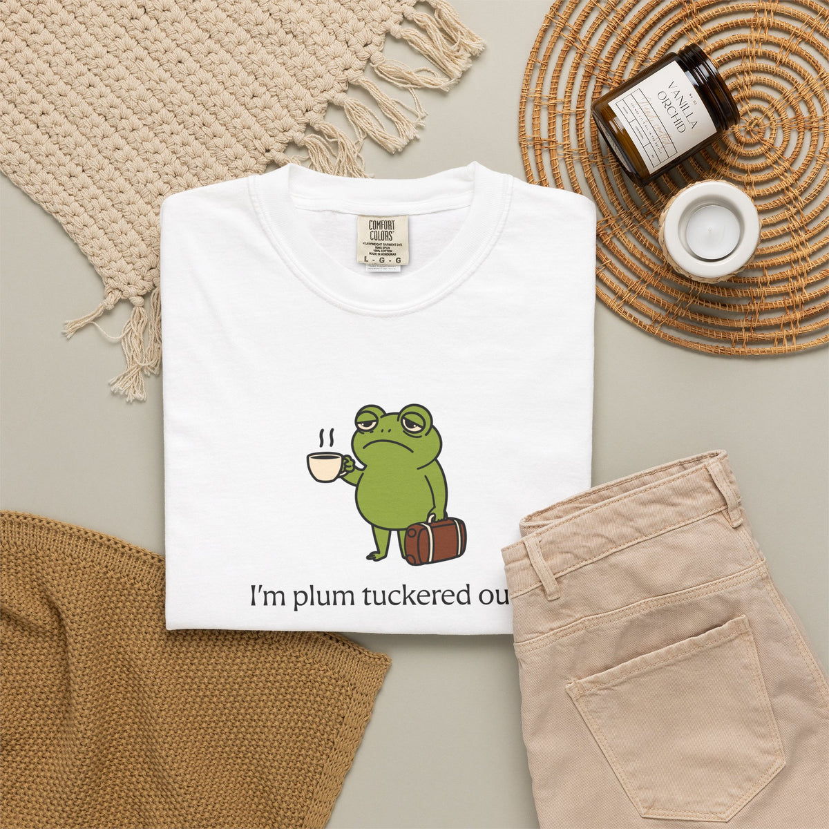 Plum Tuckered Out T-shirt