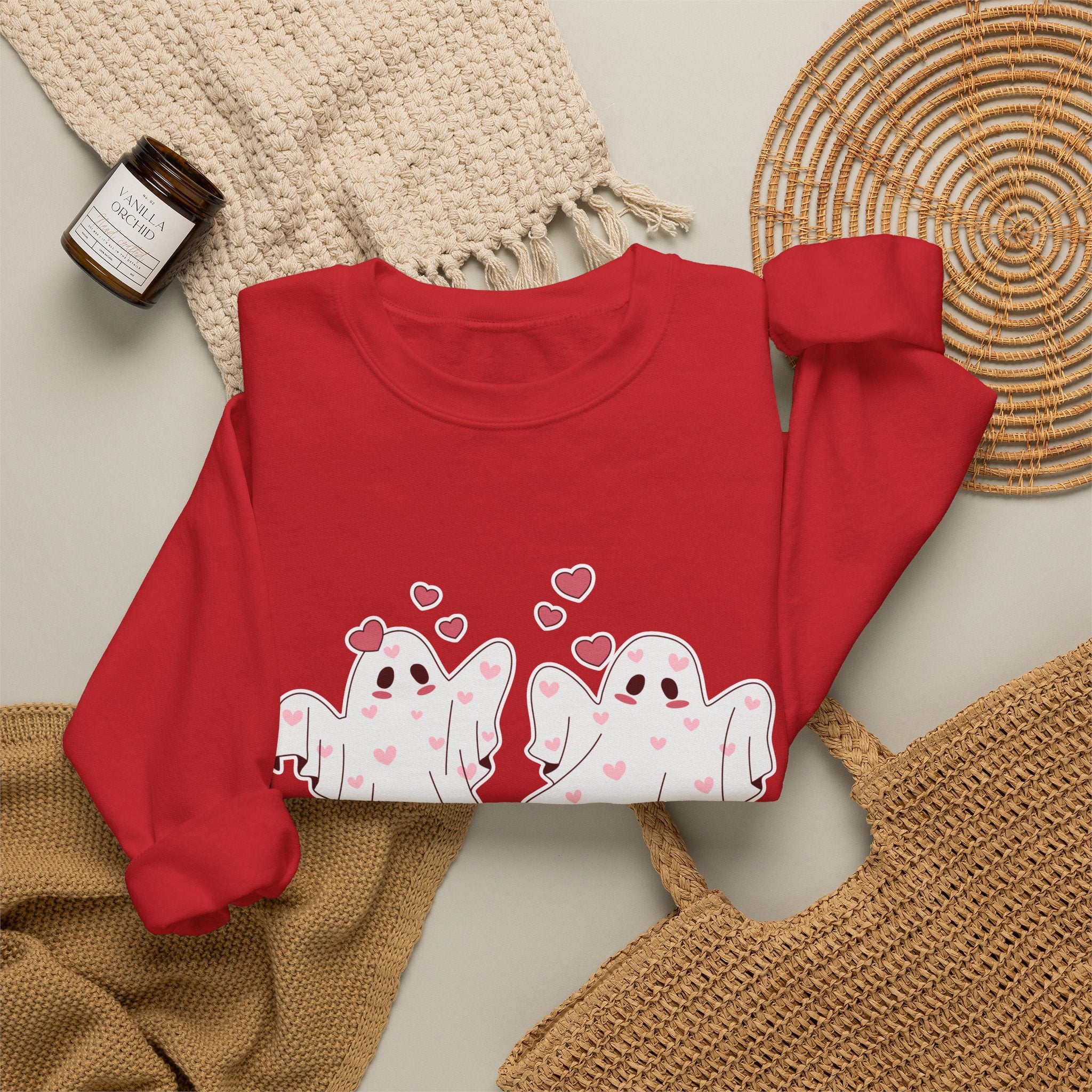 Ghosts in love Crewneck Sweatshirt