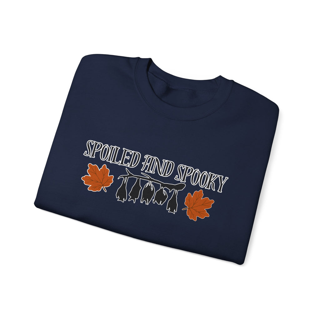 Spoiled and Spooky Crewneck Sweatshirt