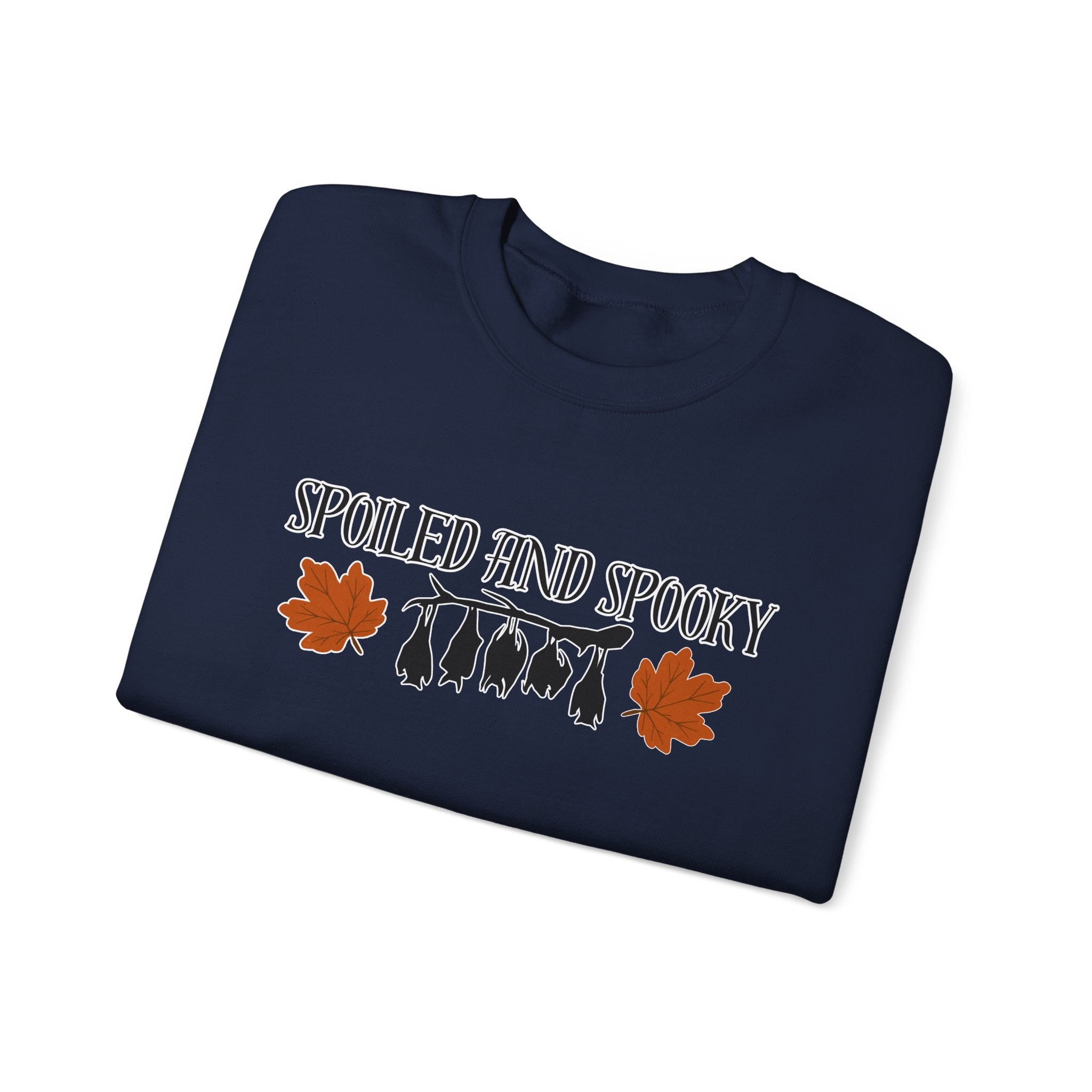 Spoiled and Spooky Crewneck Sweatshirt