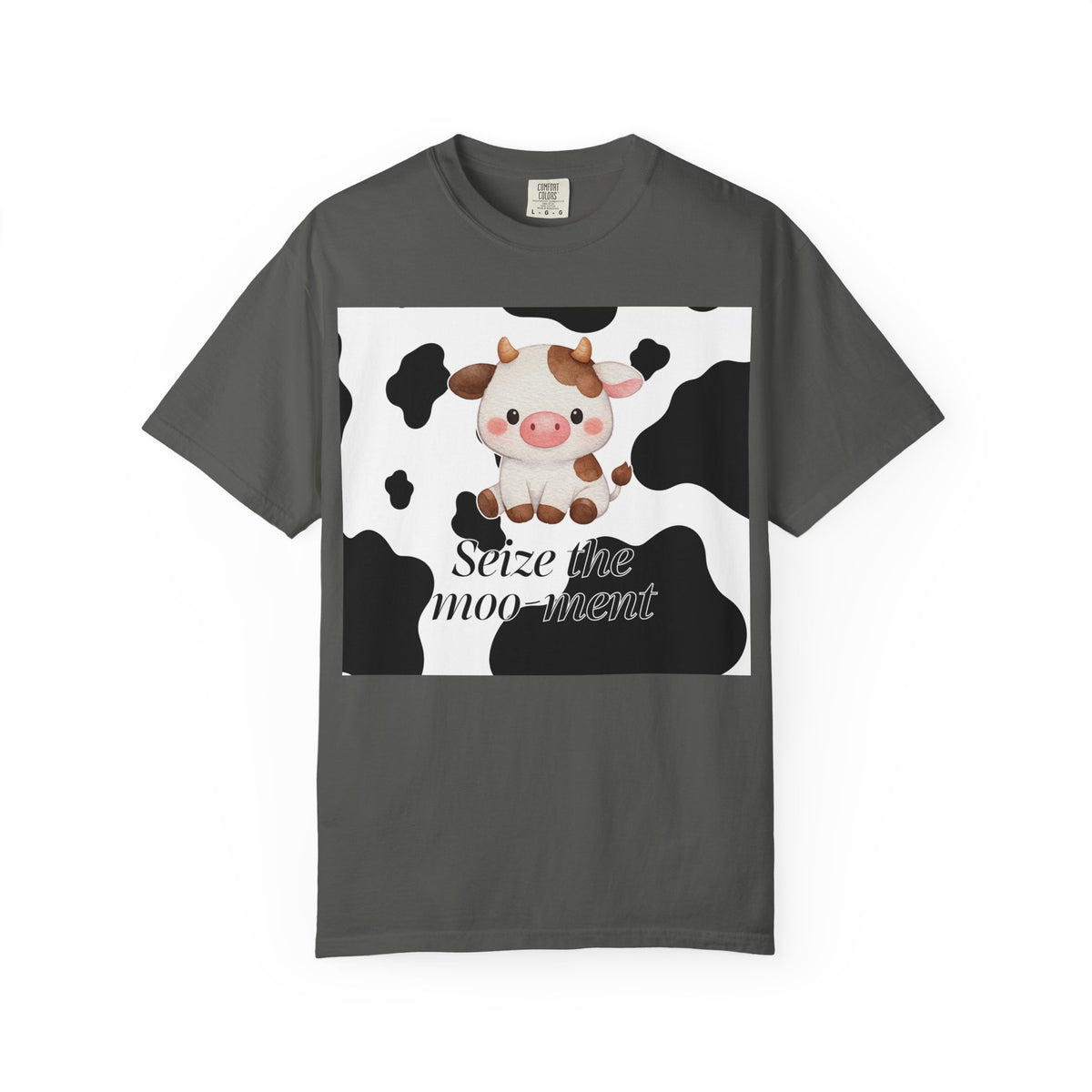 Seize the Moo-Ment T-shirt