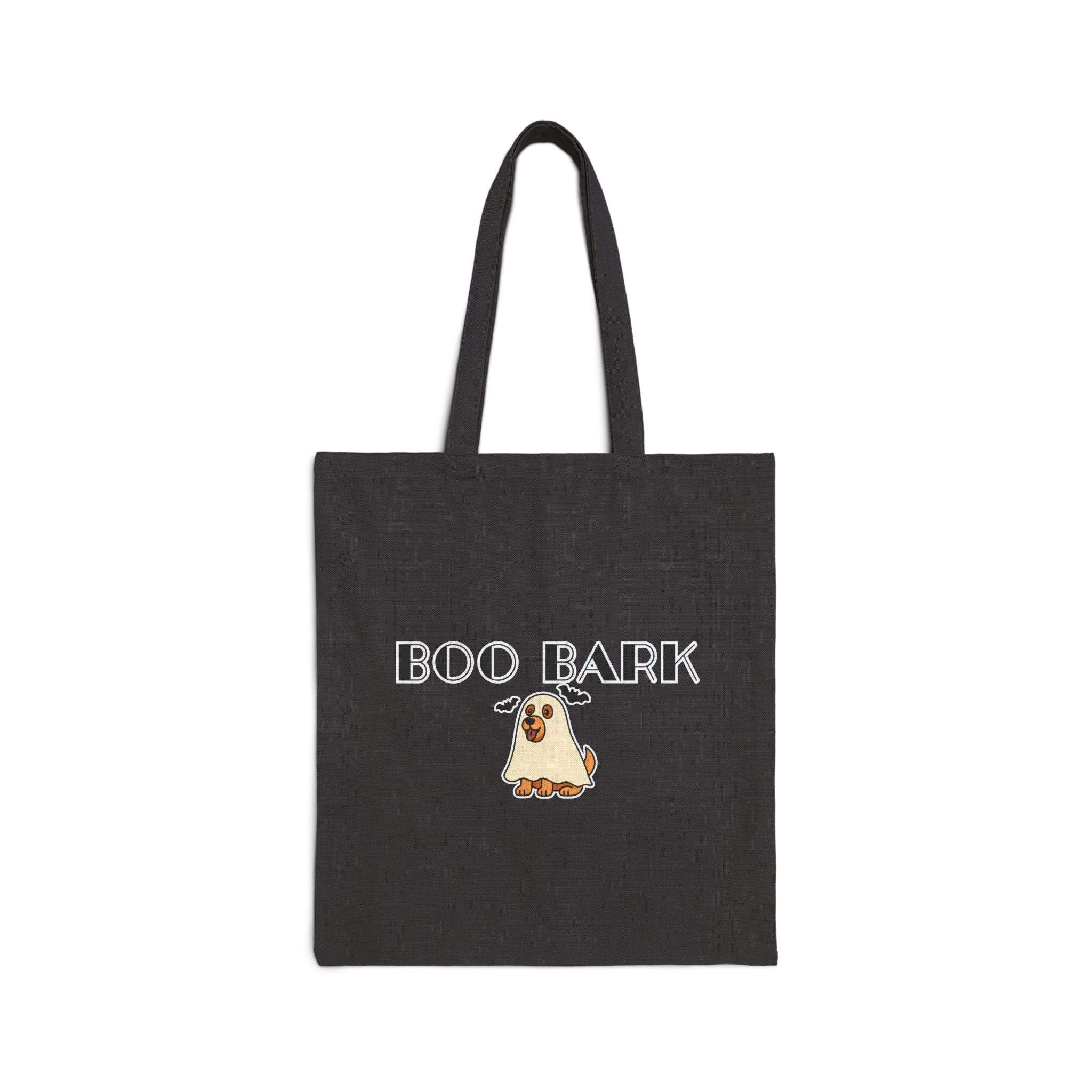 Boo Bark Canvas Tote Bag