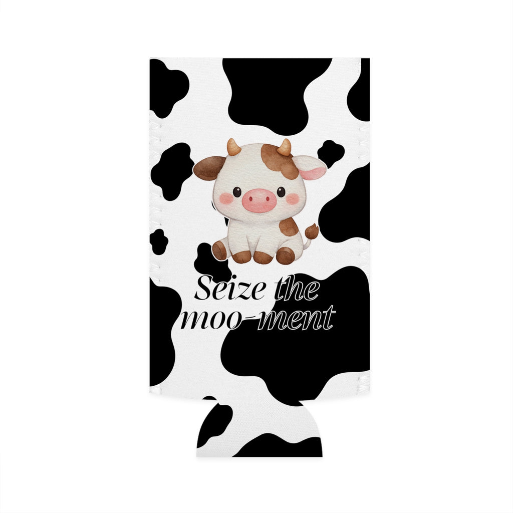Cow Tall Can Cooler