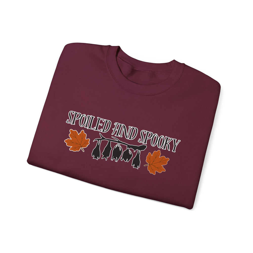 Spoiled and Spooky Crewneck Sweatshirt