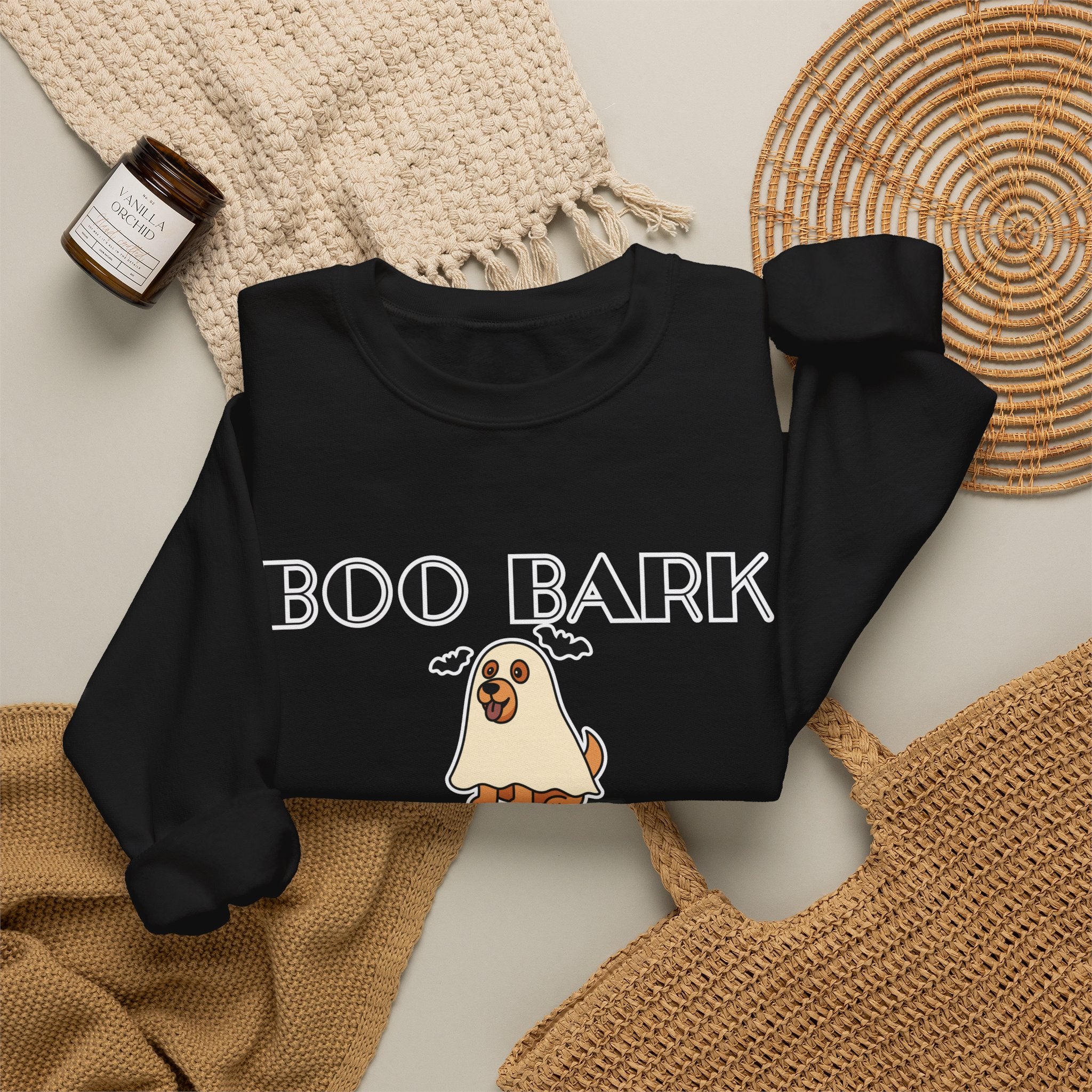 Boo Bark Crewneck Sweatshirt