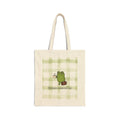 Plum Tuckered Out Canvas Tote Bag