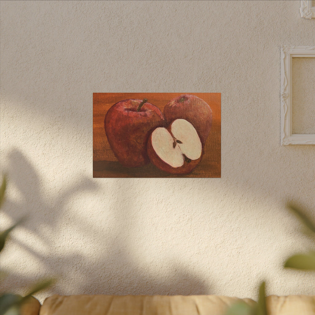 Red Apple Still Life Canvas