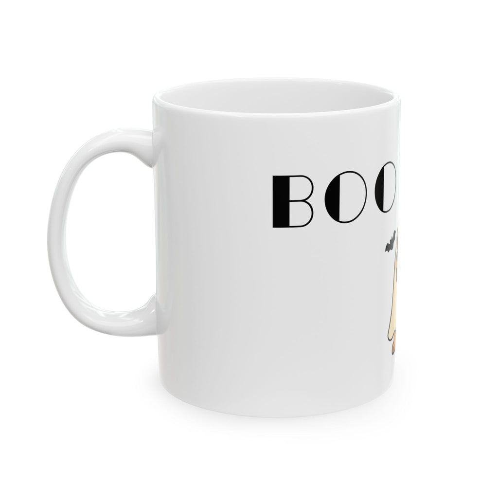 Boo Bark Ceramic Mug