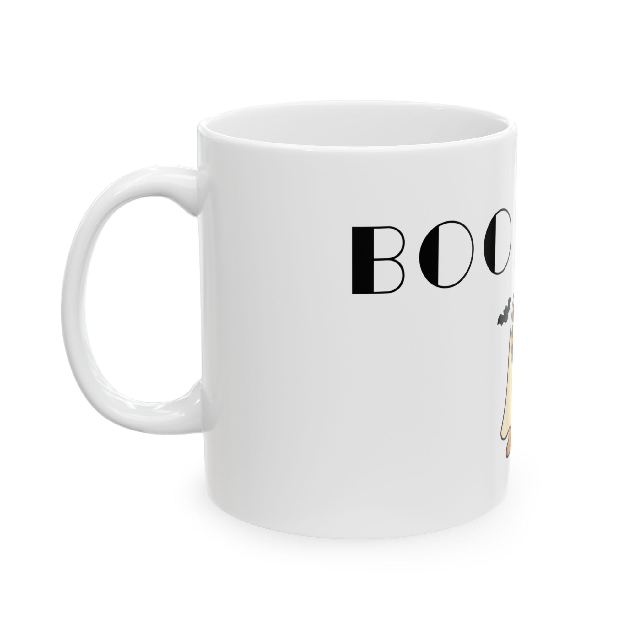Boo Bark Ceramic Mug