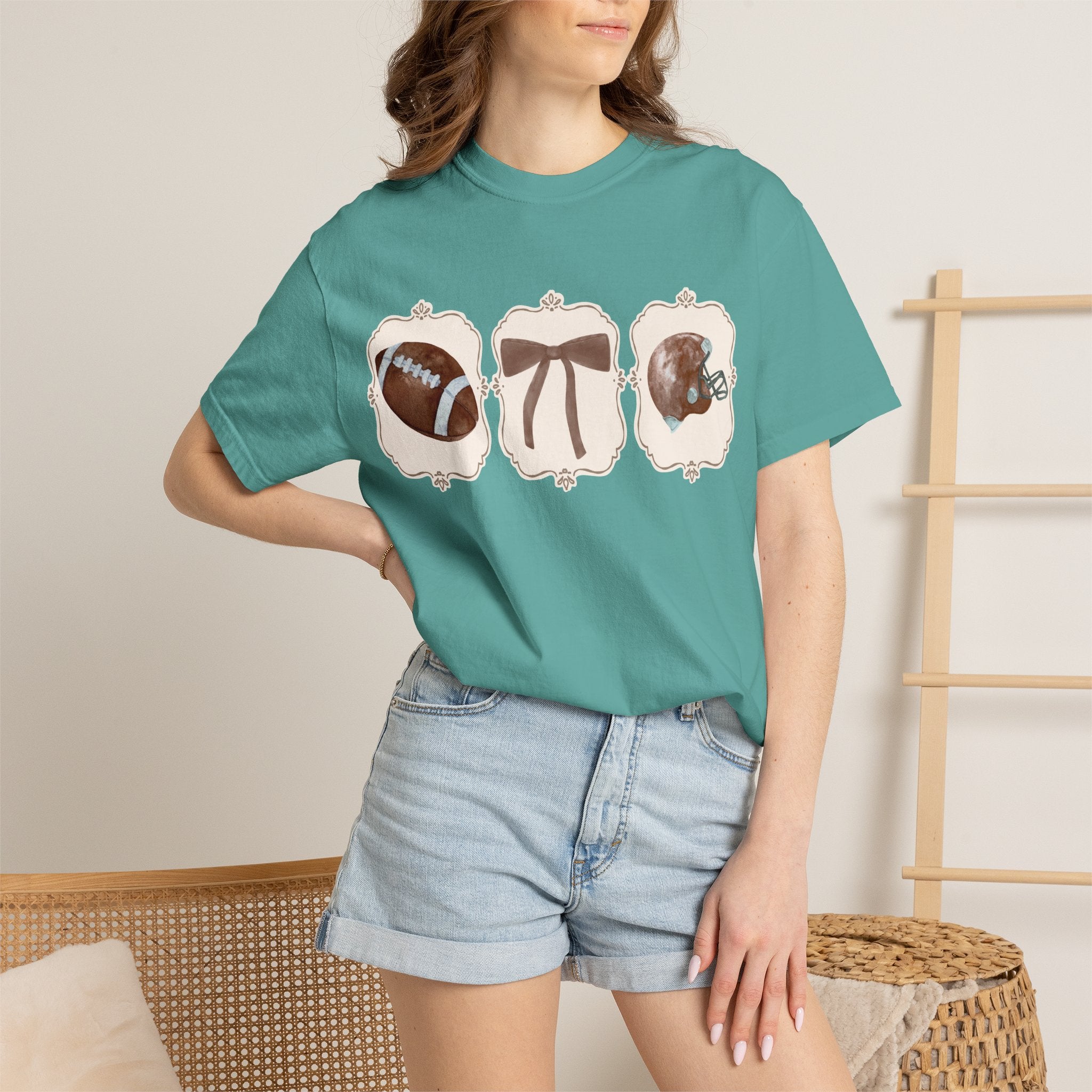 Cutsie Football T-shirt